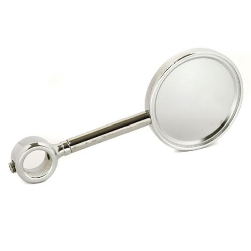 Lindr Chrome Long Round Medallion