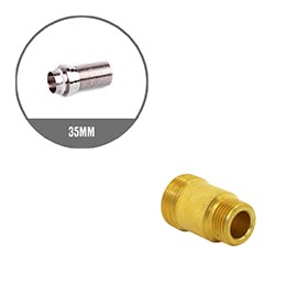 Lindr font connector kit, tap adaptor and tap screw